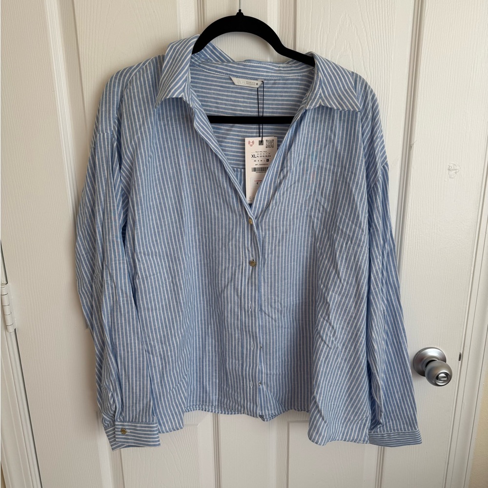 Zara button up